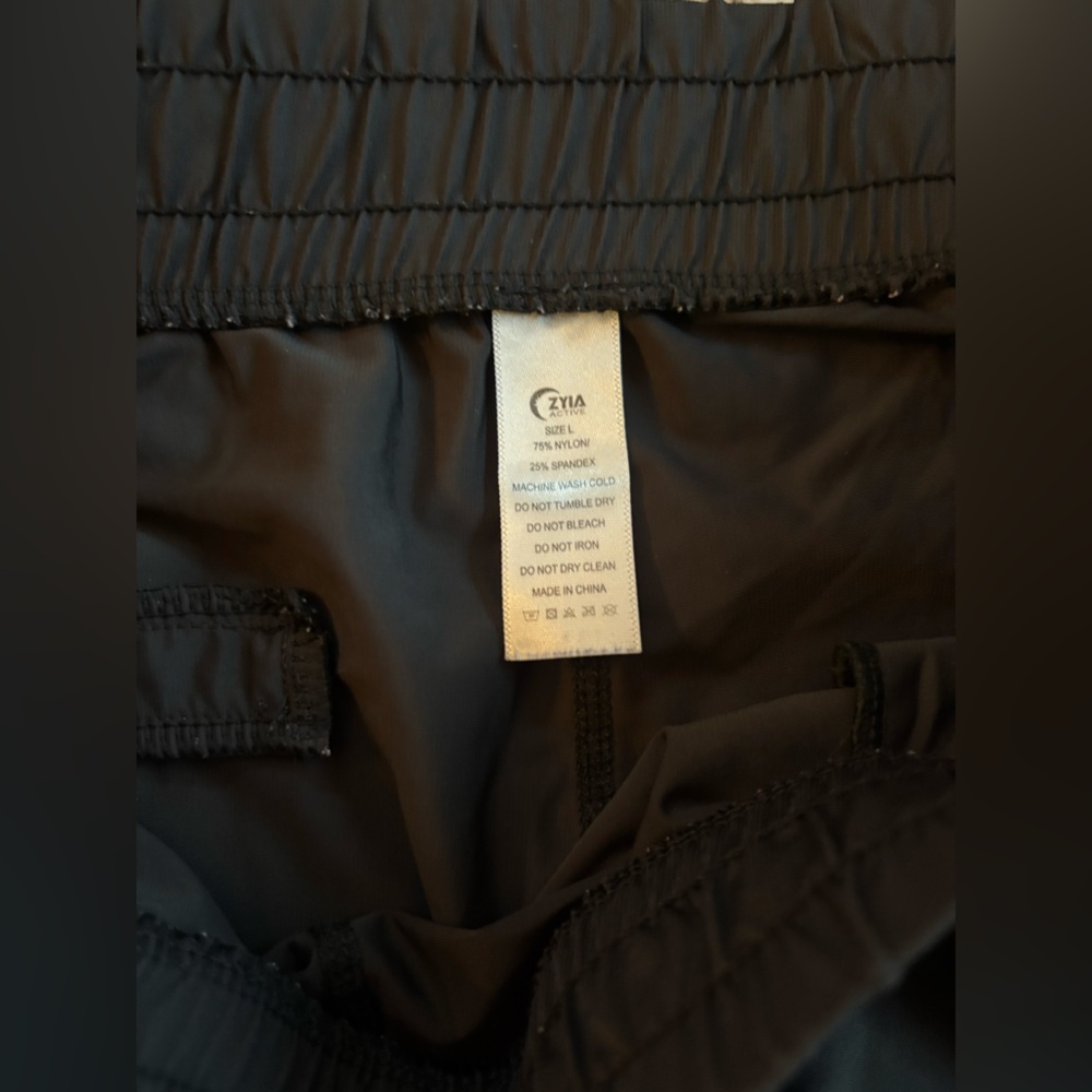 ZYIA Women's Black Track Pants - Picture 4 of 4